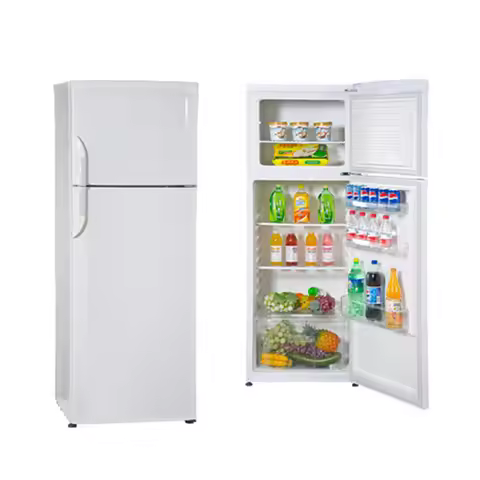 Freezers Home Kitchen meat freezer retro fridge refrigerators with double door _for_sale_cheap chill