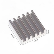 Aluminum Heatsink 14x14x4mm,For VGA Chip RAM LED IC Electronic Heatsink Cooling