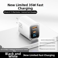 JZXS | Apple Device Fast Charging Kit PD 35W Dual Port Charger Data Cable