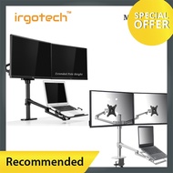 Popular Product [ Local Ready Stocks ] IRGOTECH M-Series Triple Arm Monitor Stand with Adjustable Mo