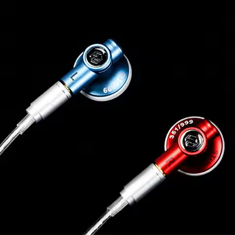 Guangda HIFI Studio Earbuds Flathead Audio HIFI Wire Earphone Game Headphone 3.5/4.4/Type-c HIFI Ear