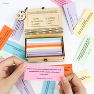 Natural Wood Note Card Organizer Office Bible Verse Organizer Handmade Wooden Bible Verse Box with 1