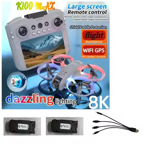 K100MAX Drone Battery Original Accessories 3.7V 500mAh / Propeller Blade Parts Use For K100 MAX Dron