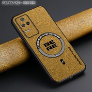 Softcase Leather Poco F4 5G Case Luxury Ring Magnetic Premium Casing