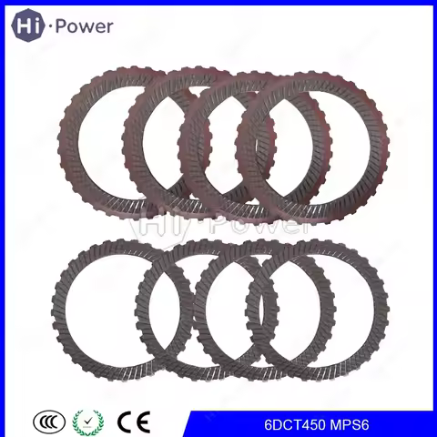 6DCT450 MPS6 Auto Transmission Clutch Plate Friction Plate for Ford Mondeo & Focus 6-Speed DSG Car G