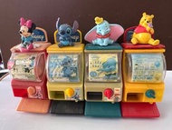 迪士尼迷你扭蛋機 Disney Gashapon Machine Set
