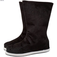 Classical Opera Black Official Boots Mens Ancient Costume Shoes Large Size Traditional Dance Footwea