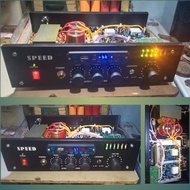 amplifier bluetooth 300watt trafo 5amper