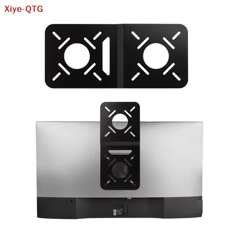 NEW VESA Mount for Mini PC Mini-Host Hanging Bracket VESA Holder PC Monitor Two Screen Mounted Table