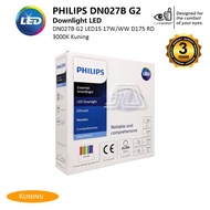 LED Downlight Philips DN027B G2 LED15/WW 17w 220-240V D175 Yellow