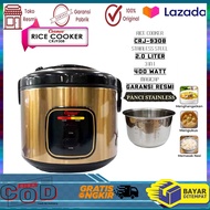 Magic Com COSMOS 2 Liter Stainless Steel CRJ 9308 - CRJ9308 2L 3in1/Magic Com COSMOS 2 Liter Stainle