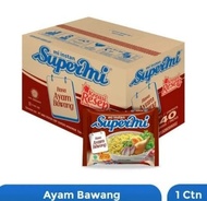 SUPERMI MIE INSTAN RASA AYAM BAWANG 1 DUS  (  ISI 40 PCS  )