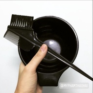 Dyeing tools, 2-headed dyeing comb, dyeing bowl, duck clip