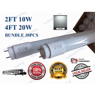 VVW 2FT 4FT LED FLUORESCENT TUBE 10W 20W ( 30PCS )