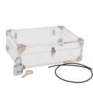 路易威登 Monogram Love Message 迷你旅行箱 透明塑膠 M99079 正品 157612V