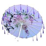NGHỆ THUẬT Trung Quốc nhảy dù cho múa ba lê đạo cụ đám cưới truyền thống parasol Retro lụa ô tua dù
