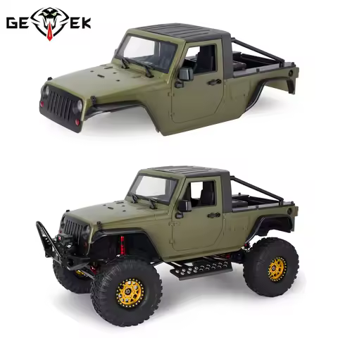 1:10 Scale Pickup Body Shell Unassembled Kit 313mm Wheelbase for 1/10 RC Crawler Car Axial SCX10 SCX