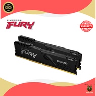 Kingston Fury Beast DDR4 3200MHz (PC25600) 32GB (2x16GB) - KF432C16BBK2/32