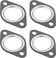 4Pcs Exhaust Gasket 22mm Compatible with Puch Maxi N S E50 Engine 50cc Cylinder Seal 22.5mm ID 40mm 