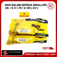 Swallow Bicycle Inner Tube 14 x 1.75 2.125 Children's Bicycle Tire 14 x 175 2125