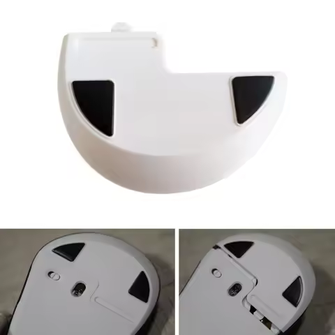 1PC Mouse Battery Cover Battery Case Replacement for Logitech M720 Wireless Mouse（White）