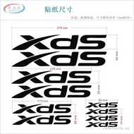 Unique XDS XDS Mountain Bike Road Bike Frame Sticker DIY Reflective Bike Decal Decorative Label Stic