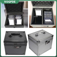 [voqpde] Slab Card Holder Organizer Game Card Organizer Portable Trading Card Box Graded Card Storag
