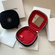 《包sf》 Chanel 贈品 化妝包 有鏡 makeup cosmetics 化妝袋 Chanel beaute