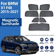For BMW X1 F48 2015-2022 F 48 Car Sunshade Shield Front Windshield Blind Curtain Rear Side Baby Seat