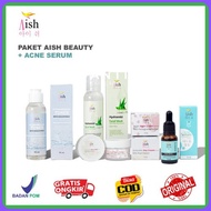 Barang Terlaris Aish Glow Acne ( Toner / Facial Wash / Aish Acne Serum