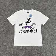 ADWYSD American Fashion Brand Gramicci X Adwysd Tshirt Fun Printed Short-sleeved T-shirt For Men And