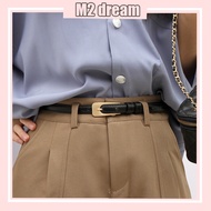 【READY STOCK】New Retro Belt Versatile Casual Thin Belt Women Fashion PU Belt Tali Pinggang Perempuan
