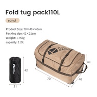 MOBI GARDEN Travel Tug Storage Bag 80L/110L Outdoor Luggage Portable Large Space Foldable
