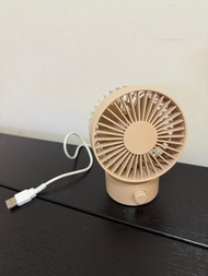 Muji UBS low noise desk fan風扇
