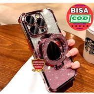 VIVO Y31D Y35 4G Y91 Y93 Y95 IQ00Z10 IQ00Z9X IQ00Z9 Glitter Case AccessoriesCermin hp