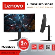 Lenovo G32qc-10 Curved Monitor | 66A2GACBUK | 31.5" QHD (2560x1440) VA display, Anti-glare | 144Hz 350nits | 72% NTSC | Tilt Stand | TÜV Rheinland Low Blue Light | 3Y