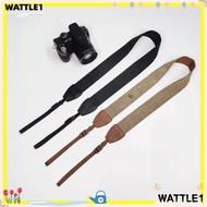 WTTLE Camera Shoulder Strap, Polyester Adjustable Micro Single Strap, Universal Retro SLR Cameras St