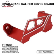 ปลอกกันกระแทกคาลิปเปอร์เบรคท้ายจักรยานยนต์สำหรับ CRF250R CRF250X CRF450R CRF450RX CRF450X