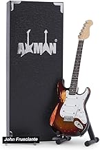 AXMAN Jonny Greenwood Miniature Guitar Replica Music Gifts Handmade Ornament
