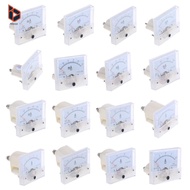 blesiya 16 Type Range DC Analog Amp Meter Ammeter Current Panel Ampere Meter Accuracy Class 2.5 Ampe