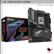 GIGABYTE X870 AORUS ELITE WIFI7 Motherboard - Supports AMD Ryzen 9000 CPU, 16+2+2 phase VRM, up to 8