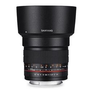 ◎相機專家◎ SAMYANG 85mm F1.4 AE for Canon EF 手動鏡 正成公司貨 保固一年