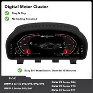BMW Digital Meter E60 E90 E61 E91 E70 E71 E84 3/5/X1/X5 Series Plug N Play Digital Meter Display