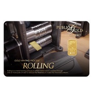 READY STOCK : Public Gold Bullion Bar PG 1g (Au 999.9) 24K - Gold Rolling