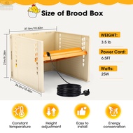 【Local delivery】 Brooder Heater For Chicks, Chick Brooder Heating Plate With Easy Clean Plate 10" X 