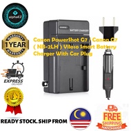 Canon PowerShot G7 / Canon G7 ( NB-2LH ) Viloso Smart Battery Charger With Car Plug