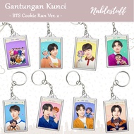 GANTUNGAN Bts Cookie Run Ver-2 Ganci Keychain // Acrylic Keychain // Kpop Merchandise