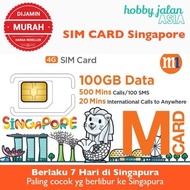 Sim Card Singapore M1 - Gratis Ongkir