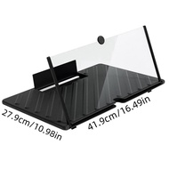 O4vlag <br>20 Inch Screen Magnifier 3D HD Phone Magnification Projector Screen Magnification Compati