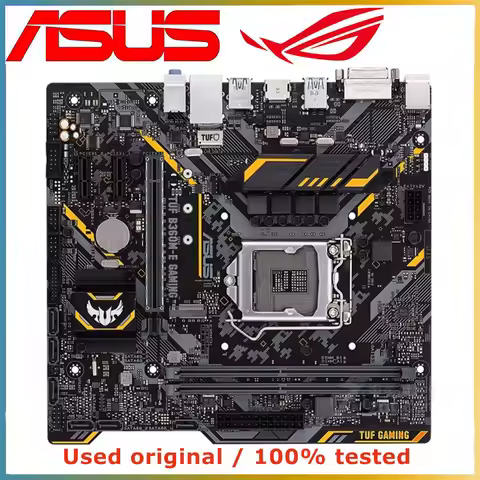 For ASUS TUF B360M-E GAMING Motherboard LGA 1151 Intel B360 DDR4 32GB Micro-ATX support Core i3-8300